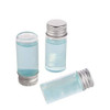 10ml Glass Sample Vials Liquid Clear Small with Screw Caps and Plastic Plugs, Leak-Proof, 12PCS