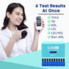 CURO-L7 Professional Grade Blood Cholesterol Test Home KIT (All-in-One : Test Device, Test Strips 10ea, Lancets & EziTube Rod Included)