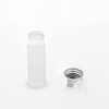15ml Glass Vials with Screw Caps and Plastic Stoppers, Small Clear Liquid Sample Vial, Leak-Proof Vial, 50PCS