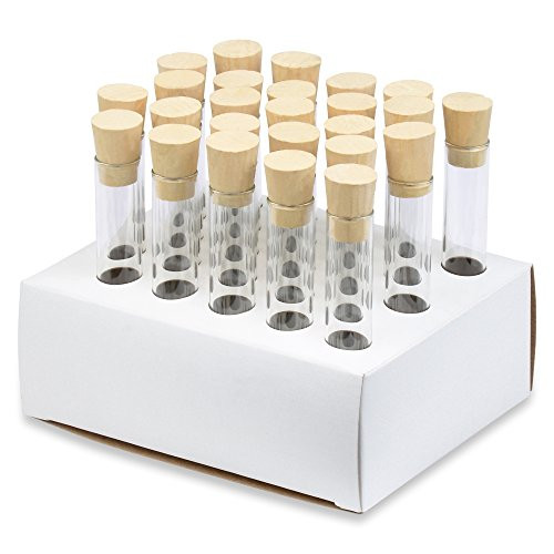 16x100mm Test Tubes With Cork Stoppers And Cardboard Rack Borosilicate 16x100mm Test Tubes With Cork Stoppers And Cardboard Rack Borosilicate