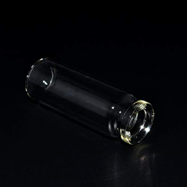 15ml Glass Bottle/Vial with Silicone Cap and Plastic Buckle (15ml bottle-10Pcs)