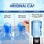 Pack of 100-3 & 5 Gallon Water Bargain Premium Water Cooler Jug Non Spill BPA-FREE Bottle caps Pack of 100-3 & 5 Gallon Water Bargain Premium Water Cooler Jug Non Spill BPA-FREE Bottle caps