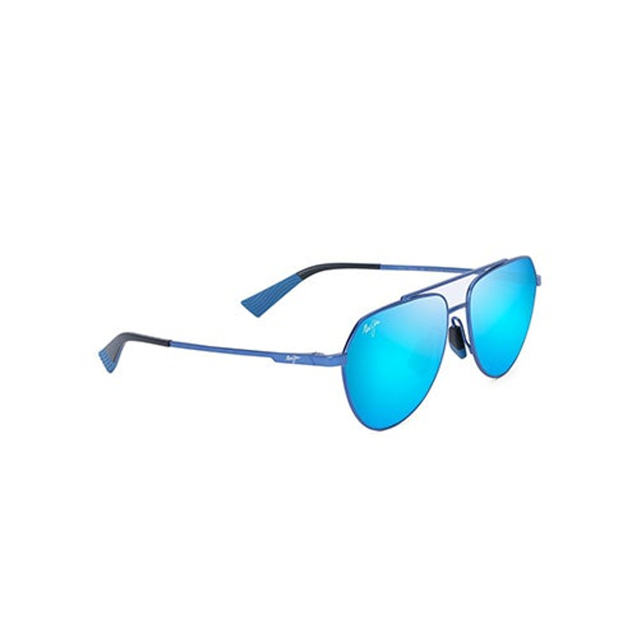 サングラス Maui Jim Maui Jim - WAIWAI - blue hawaii waiwai matte Waiwai Polarized Sunglasses, Matte Blue Frame, Blue Hawaii