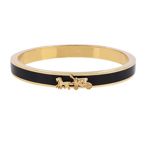 Horse & Carriage Enamel Bangle