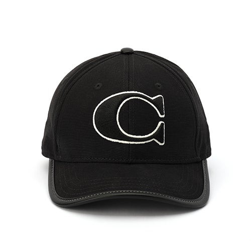 Coach "C" Baseball Cap Black