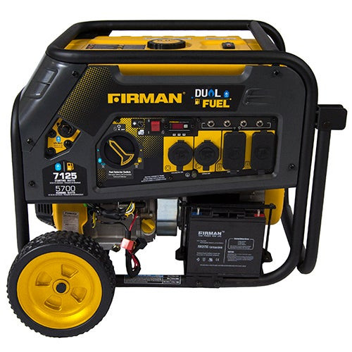 Dual Fuel 5700 Watt Generator w/ Electric Start