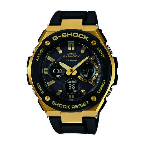 G-Shock G-Steel Solar Watch Black/Gold