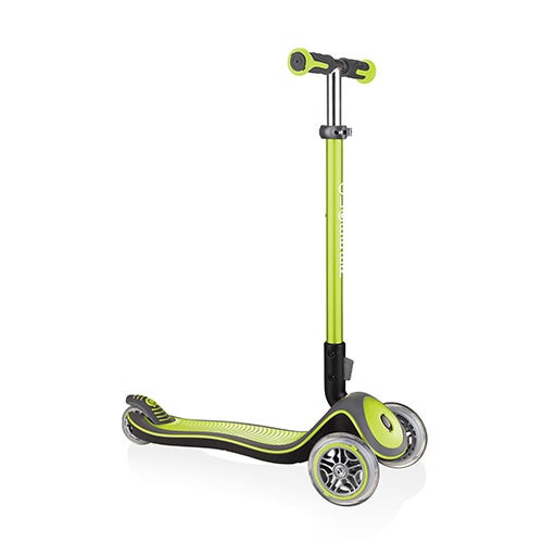 Elite Deluxe Foldable 3-Wheel Youth Scooter Lime Green