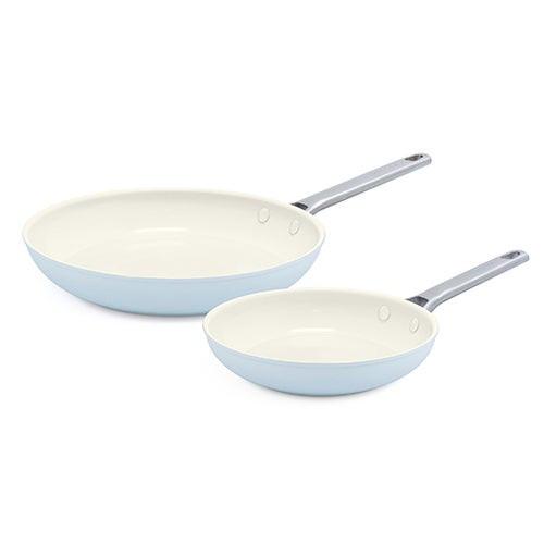 Padova 8" & 10" Nonstick Fry Pans Light Blue