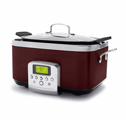 Ceramic Nonstick 6qt Slow Cooker Fantasy Fig