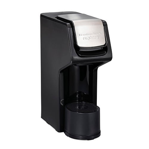 FlexBrew Single Serve Coffeemaker Black & Stainless Steel