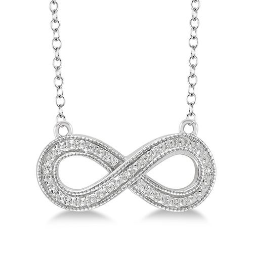 Diamond Infinity Necklace