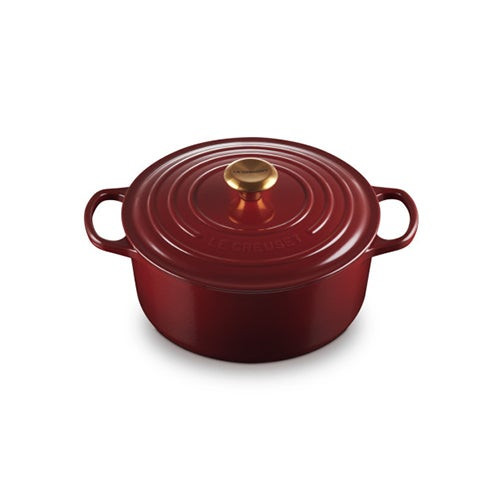 5.5qt Signature Cast Iron Round Dutch Oven Rhone