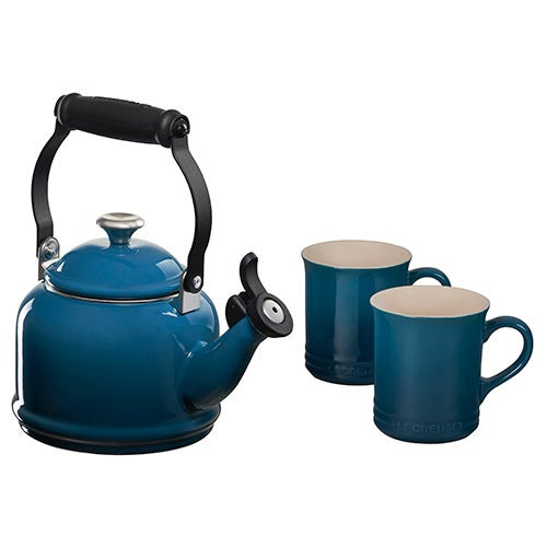 Demi Kettle & Mug Set Deep Teal