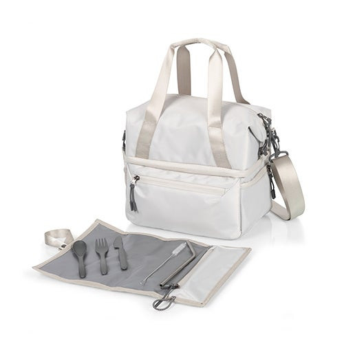 Tarana Insulated Lunch Tote Halo Gray