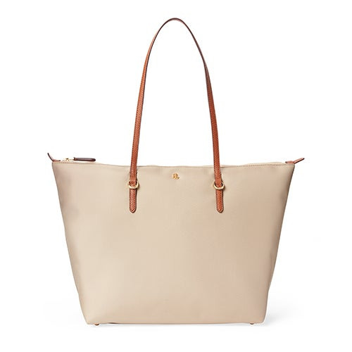 Keaton Nylon Medium Tote Clay