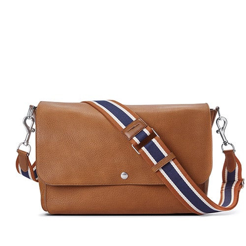 Canfield Relaxed Messenger Bag Brown