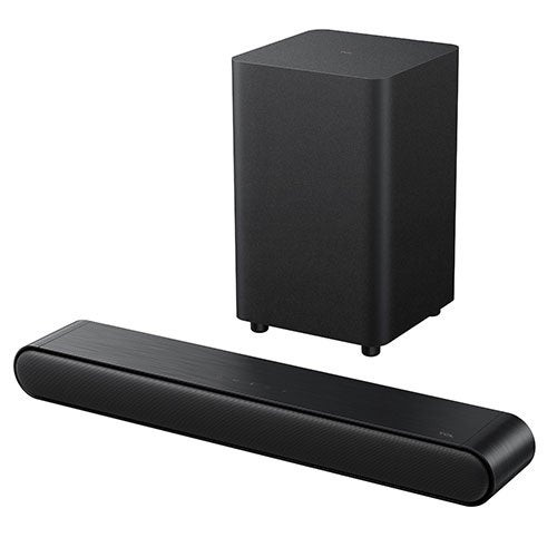 S Class 2.1 Channel Soundbar w/ Wireless Subwoofer