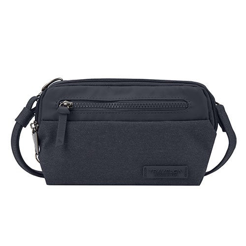 Anti-Theft Metro Convertible Small Crossbody Navy Heather