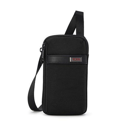 Alpha Small Crossbody Pouch Black