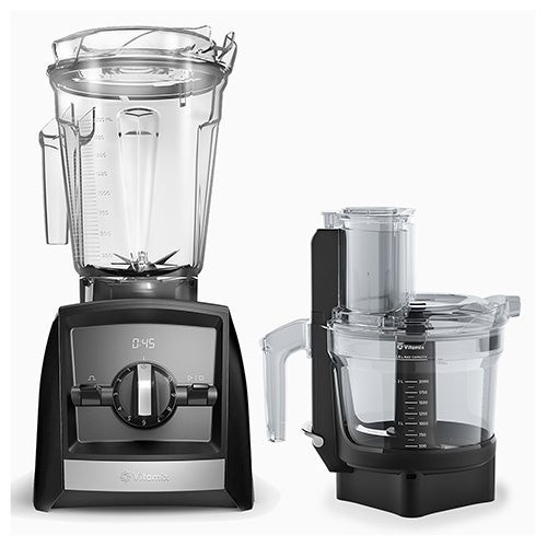 Ascent Series A2300 Blender w/ Food Processor Attachment Black