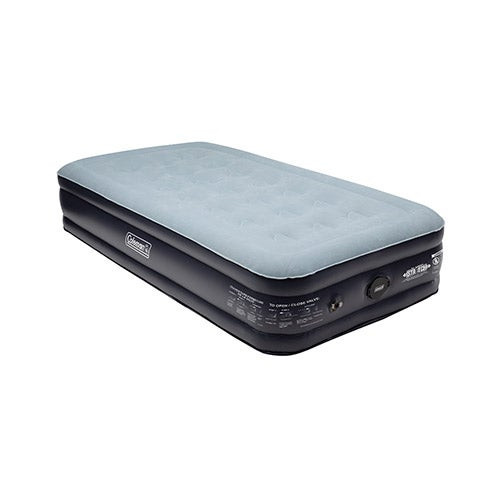 SupportRest Double-High Airbed w/ Built-in Rechargeable Pump