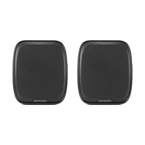 Dual Wireless Wall Mounted Speaker Pair w/ Rechargeable Battery