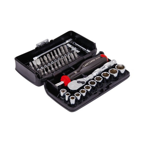 38pc V-Series 1/4" Drive SAE 6Pt Tool Set