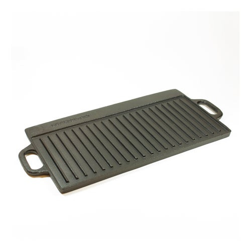 20" Pre-Seasoned Cast Iron 2 Burner Grill/Griddle