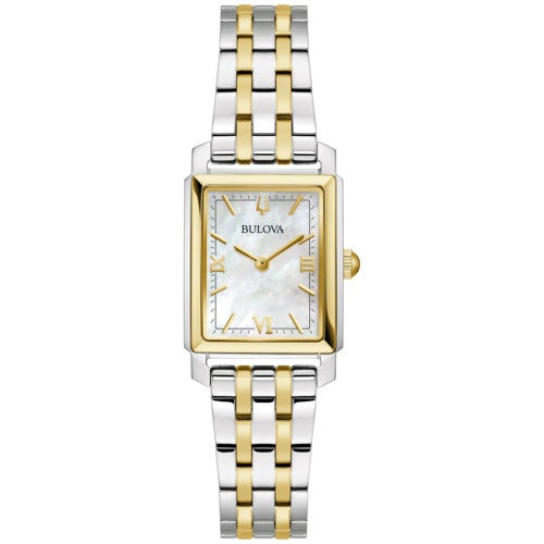 Ladies' Sutton Two-Tone Stainless Steel Watch, Mother-of-Pearl Dial
