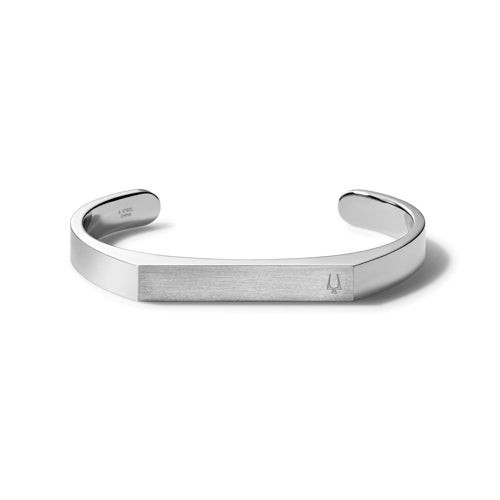 Classic Open Cuff Stainless Steel Bracelet - Medium