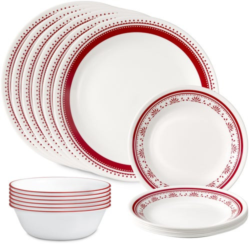 Classic 18pc Dinnerware Set Sadie