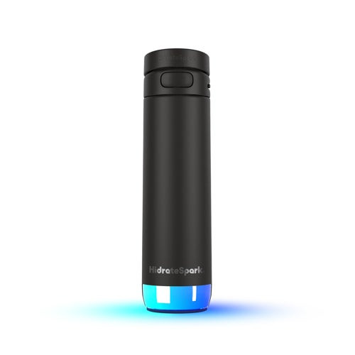 21oz HidrateSpark PRO 2 Smart Bottle w/ Straw Lid Black