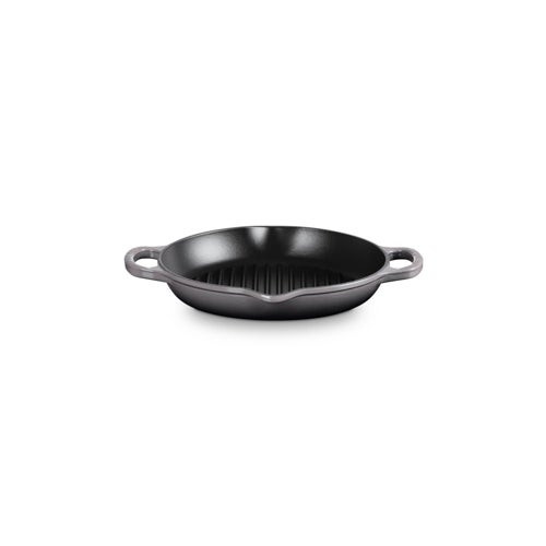 9.75" Signature Cast Iron Deep Round Grill Oyster