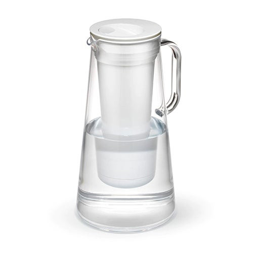 LifeStraw Home 7 Cup BPA-Free Water Filter Pitcher White