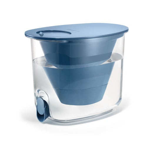 LifeStraw Home High-Capacity 35 Cup Dispenser Stormy Blue