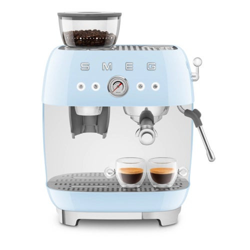 Semi-Automatic Espresso Machine Pastel Blue