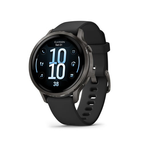 Venu 4 GPS Health & Fitness Smartwatch - 41mm Slate w/ Black Band