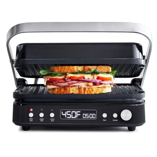 6-in-1 Multifunction Electric Indoor Grill/Griddle