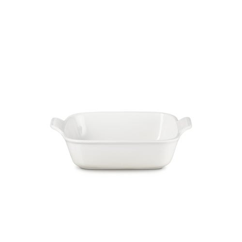 3qt Heritage Stoneware Square Baking Dish Meringue