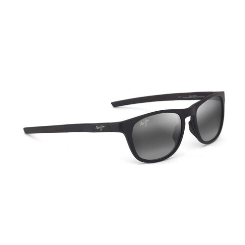 Melemele Polarized Sunglasses Matte Black Frame Neutral Gray Lens