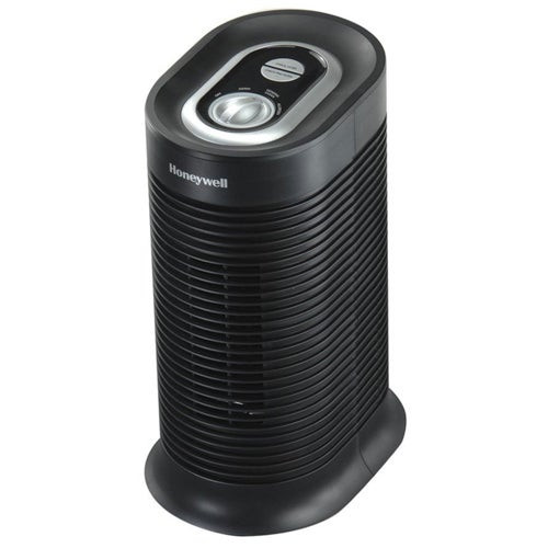 Allergen Plus Compact Tower True HEPA Air Purifier Black