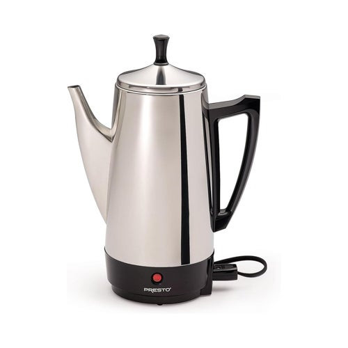 12 Cup Stainless Steel Coffee Maker Perk
