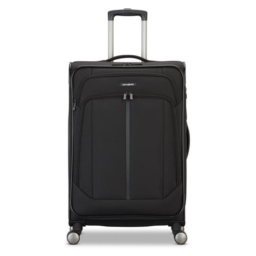 Ascella 4 Expandable Softside Medium Spinner Black