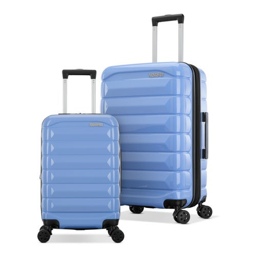 Kontour 2pc Hardside Spinner Set - Carry-On/Medium Cornflower Blue