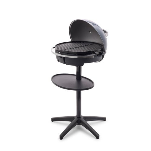 2-in-1 Portable Indoor/Outdoor Electric Grill & Griddle Navy