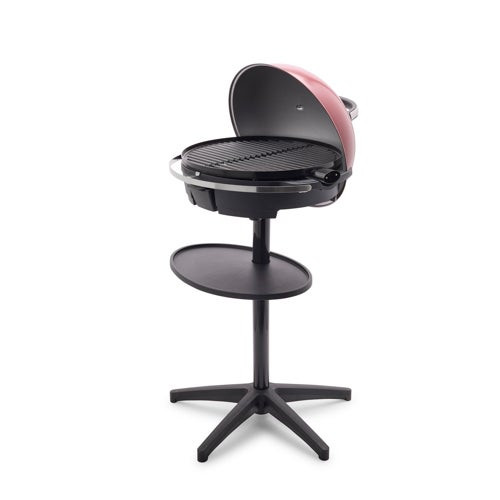 2-in-1 Portable Indoor/Outdoor Electric Grill & Griddle Cinnamon