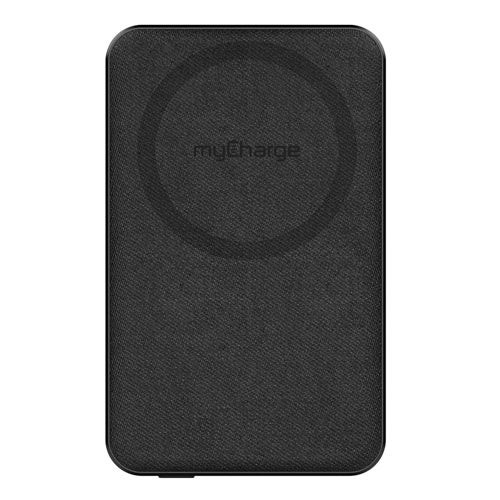 CliqLuxe 10K Wireless Power Bank w/ Wall Plug and Stand  Black