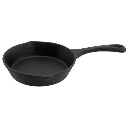 6.5" Pre-Seasoned Cast Iron Skillet