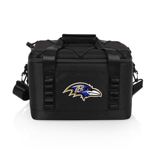 Tarana Superthick Recycled Cooler - NFL Baltimore Ravens Black